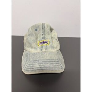 Rugrats‎ Nickelodeon Denim Blue Acid Wash Strapback Hat Cap 2019 Viacom Used